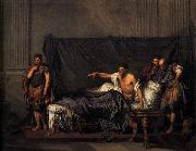 Jean Baptiste Greuze Septimius Severus and Caracalla Germany oil painting artist